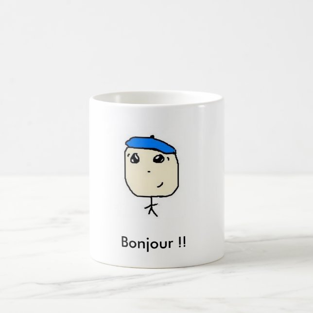 Mug tato franc, Bonjour ! ! (Centre)