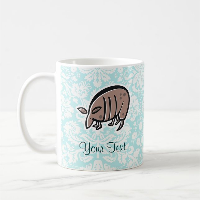 Mug Tatou mignon de bande dessinée (Gauche)