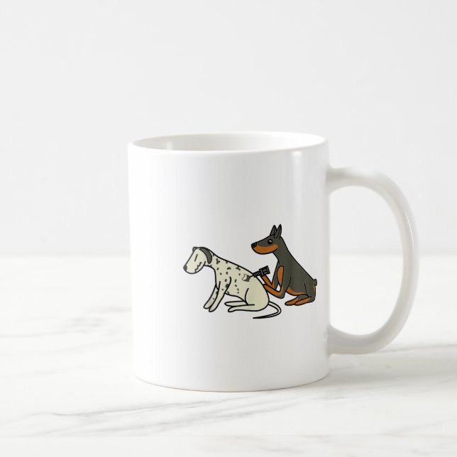 Mug Tatouage Dalmatian Dog (Droite)