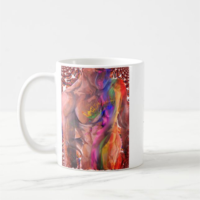 Mug Tatouage de torse masculin 3 (Gauche)