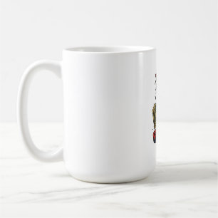 Mug  Tatouage flash rose Dague d'argent à haute mainte