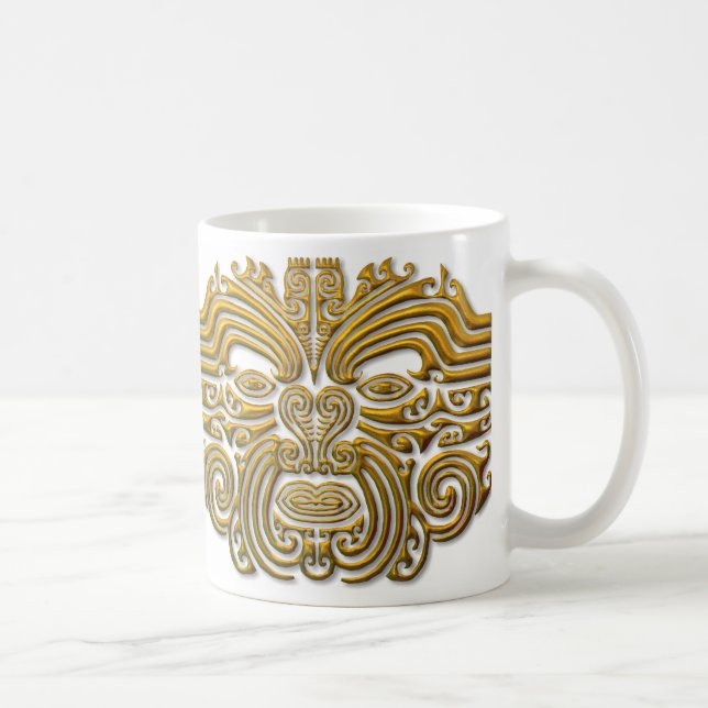 Mug Tatouage Maori - Or (Droite)