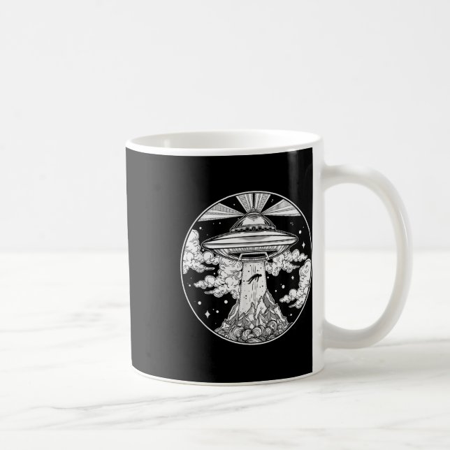 Mug Tatouage spatial Alien - Ufo 51 Area Roswell Croir (Droite)