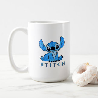 Mug Tatouage Tribal Alien Bleu - Stitch Polynésien Mig