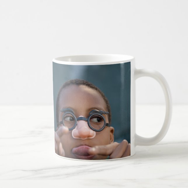 Mug taupe carrée (Droite)