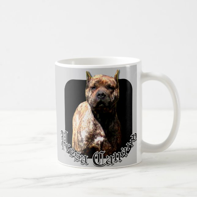Mug Taupe de Presa Canario (Droite)