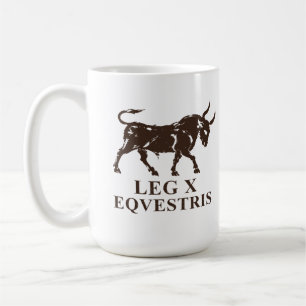 Mug Taureau de la Legio X Equestris en pigment ancien