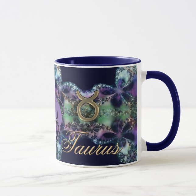 Mug Taureau de signe de zodiaque d'astrologie le (Droite)