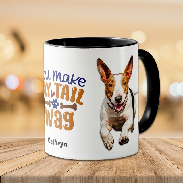 Mug Taureau Taureau Tu Fais Mon Wagg De Queue (Créateur téléchargé)