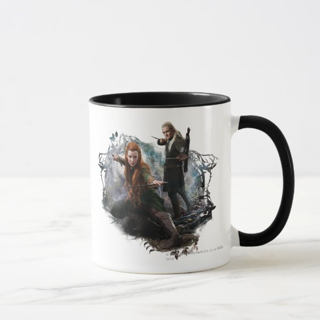 Mug TAURIEL™ et LEGOLAS GREENLEAF™ Graphique (Droite)