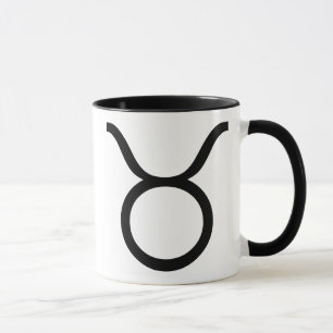 Mug taurus noir