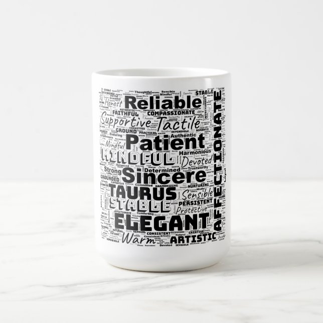 Mug Taurus Zodiac Mot Cloud Inspiration (Centre)
