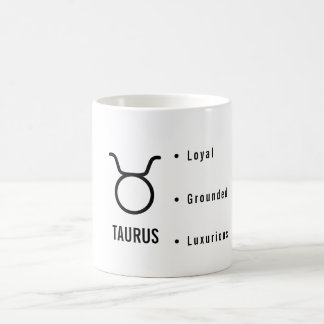 Mug Taurus Zodiac Traits Minimal Astrology