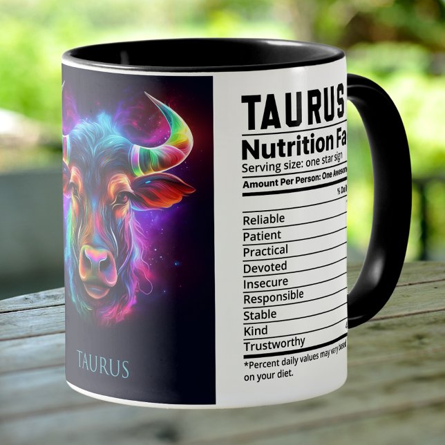 Mug Taurus zodiaque (Créateur téléchargé)