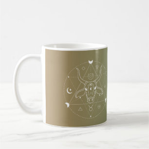 Mug Taurus zodiaque horoscope étoile dégradé