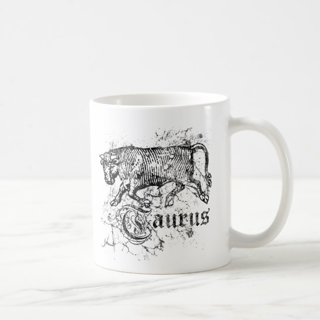 Mug Taurus zodiaque vintage (Droite)