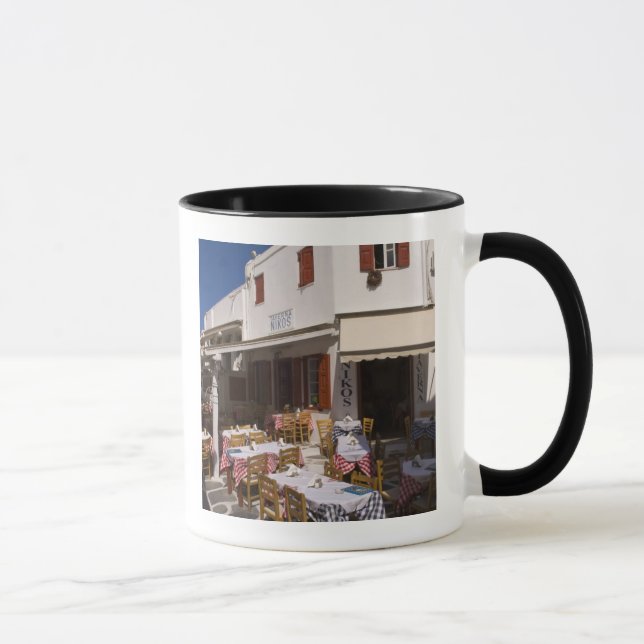 Mug Taverna Nikos, Mykonos, Îles Cyclades, Grèce (Droite)