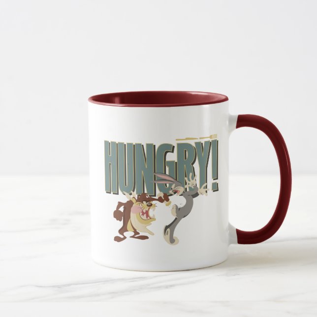Mug TAZ™ & BUGS BUNNY™ "Affamé" (Droite)