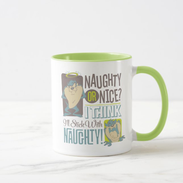 Mug TAZ™ - Naughty ou Nice ? (Droite)