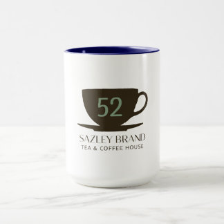 Mug taza 52 Sazley Brand Tea & Coffee House