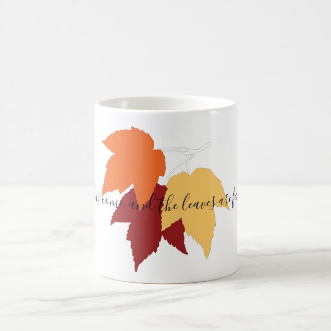 Mug Taza "Arce de Otoño".  (Centre)