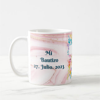 MUG TAZA BAUTIZO PERSONALIZADA