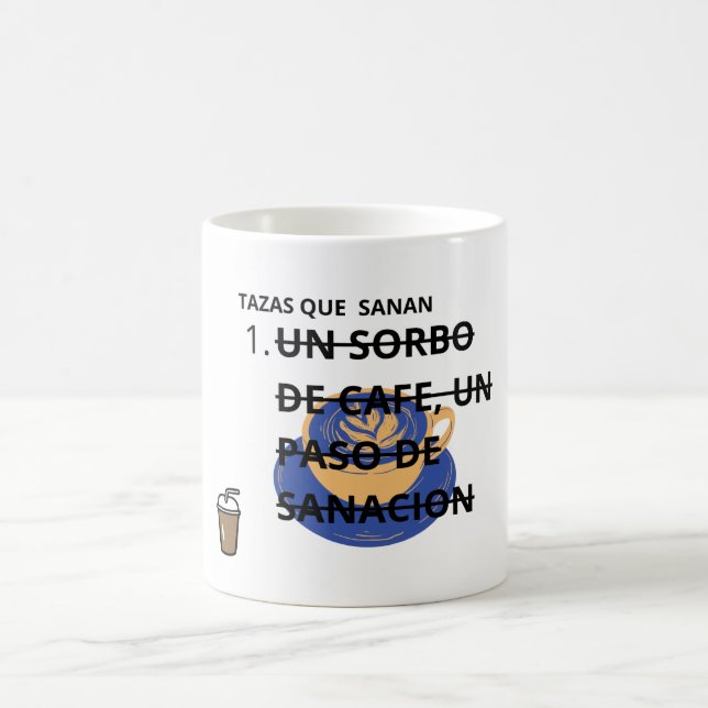 Mug Taza Café, Terapia – Un sorbo de café  (Centre)