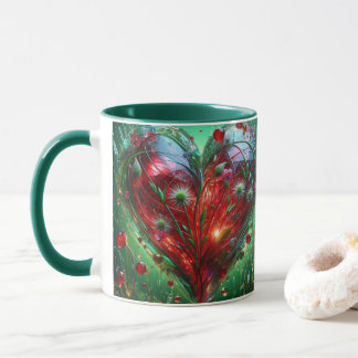 Mug Taza Clásica Corazón Colección con Mucho Amor ❤️