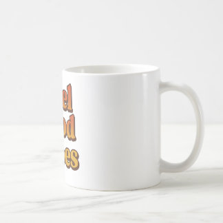 Mug Taza con frase retro Feel good vibes