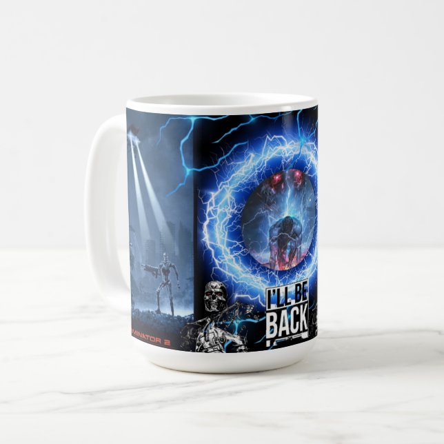 Mug Taza de 15 onz  Diseño exterminador (Devant gauche)