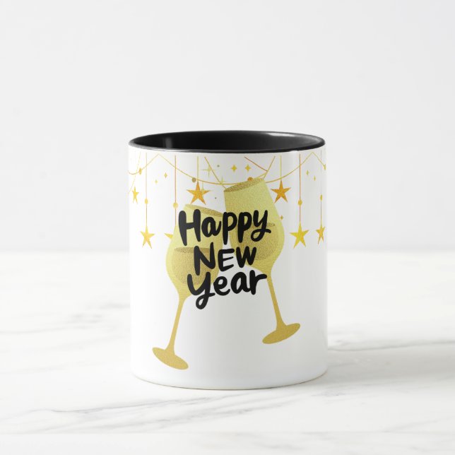 Mug Taza de Año Nuevo: Celebra el Comienzo con Estilo (Centre)