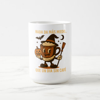 Mug taza de cafe con diseño animado caffi