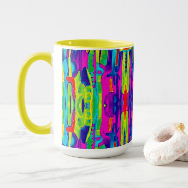 MUG TAZA DE CAFE EN CERAMICA (Avec donut)