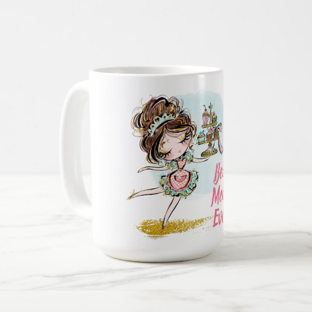 Mug Taza de café para mamá (Devant gauche)