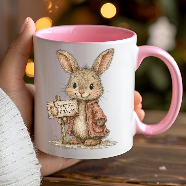 Mug Taza De Café Taza Happy Easter para café (Créateur téléchargé)