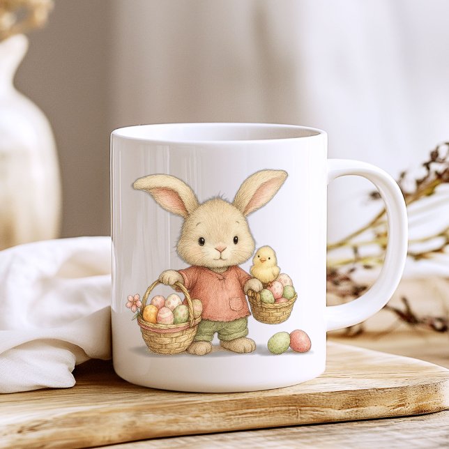 Mug Taza De Café Taza Happy Easter para café (Créateur téléchargé)