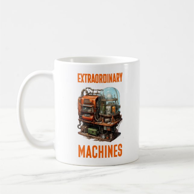Mug Taza de la colección EXTRAORDINARY MACHINES 07 (Gauche)