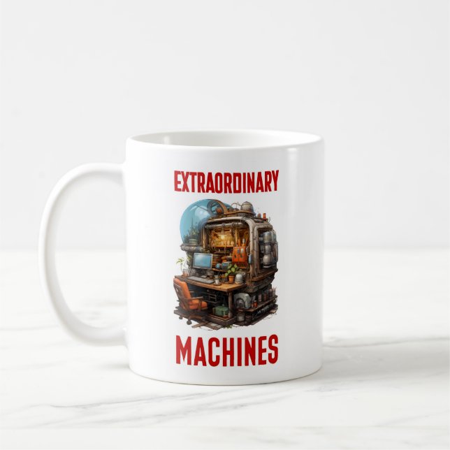 Mug Taza de la colección EXTRAORDINARY MACHINES 08 (Gauche)