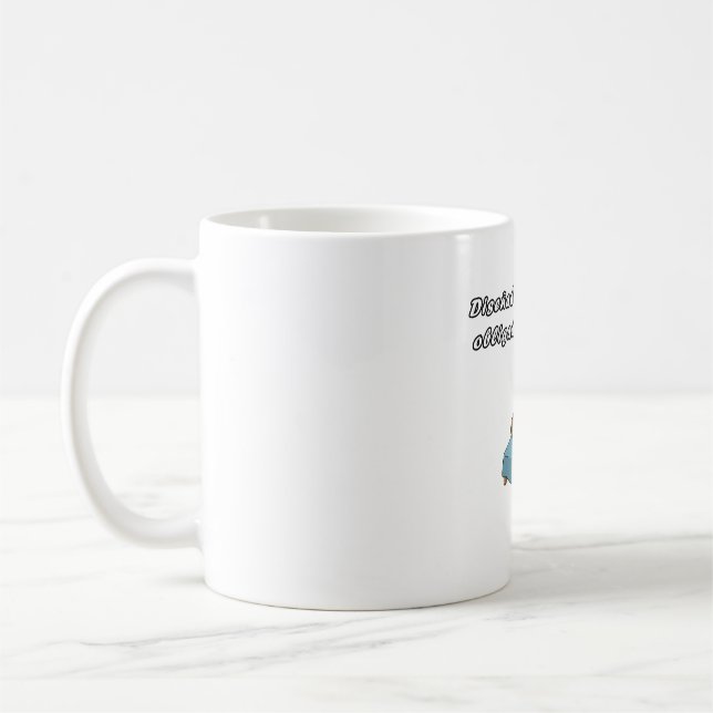 Mug Taza diseñado para dormir (Gauche)