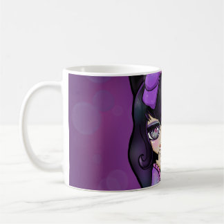 Mug Taza diseño Kuromi fanart rostro
