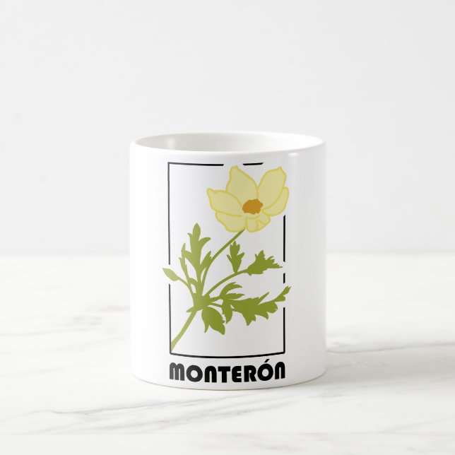 Mug Taza estampado de flor Monterón (Centre)