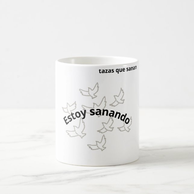 Mug Taza Estoy Sanando Regalo Autocuidado  (Centre)