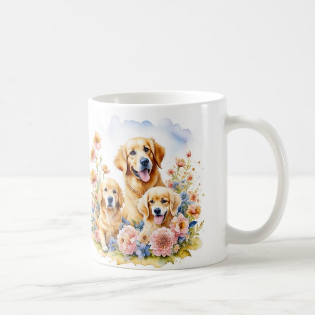 Mug Taza familia peluda  (Droite)