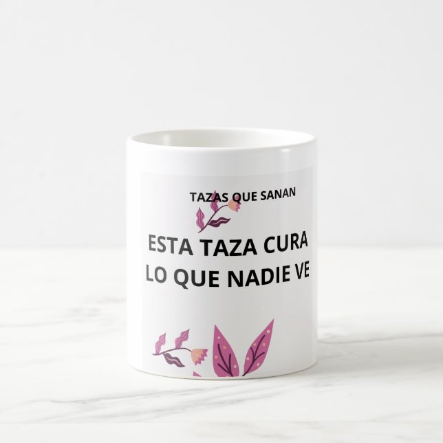 Mug Taza frase sanación  (Centre)