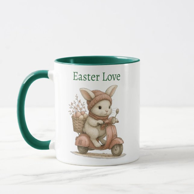Mug Taza Happy Easter para café (Gauche)