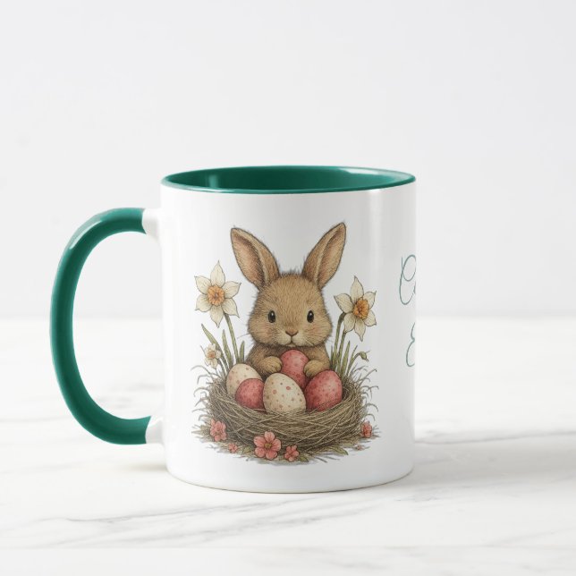 Mug Taza Happy Easter para café (Gauche)