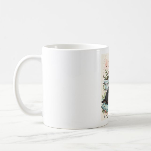 Mug Taza Kawaii Perrito Cute (Gauche)
