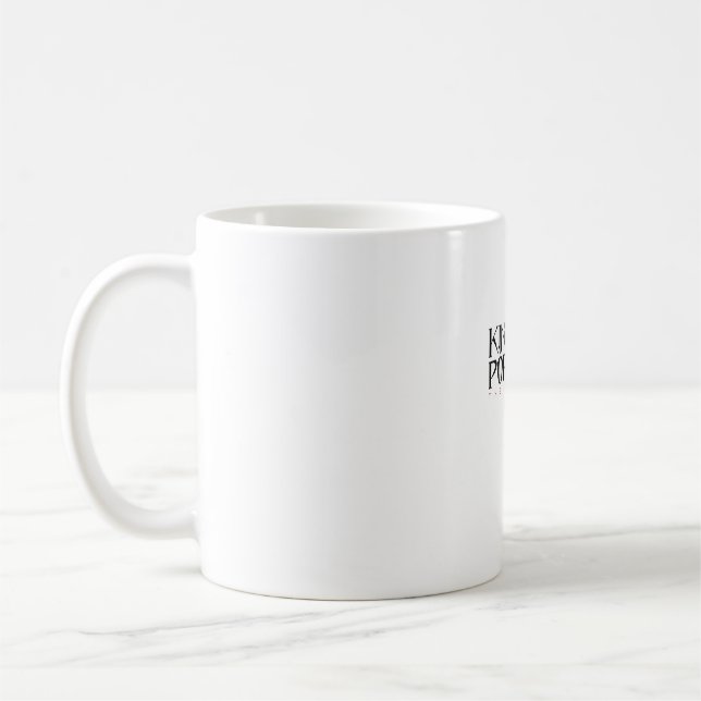 Mug Taza KinnPorsche Logo (Gauche)
