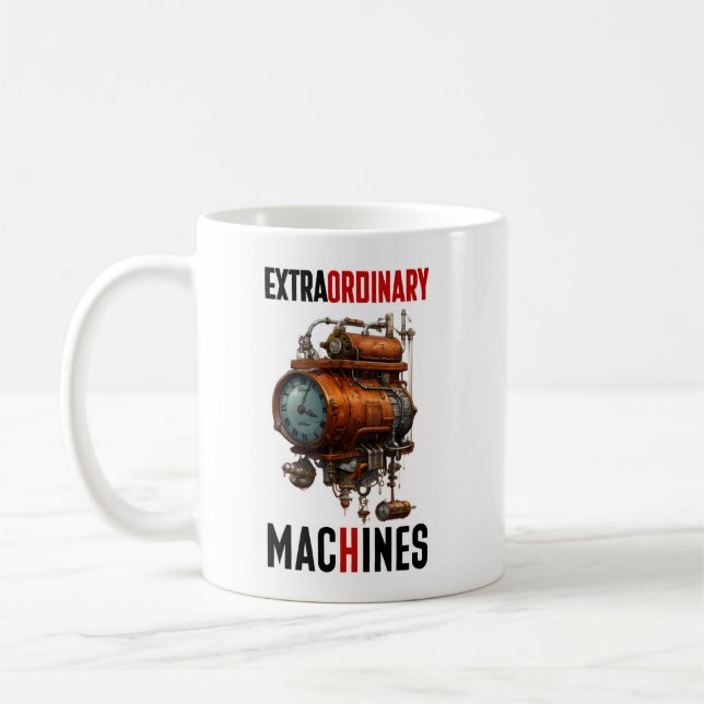 Mug Taza la colección EXTRAORDINARY MACHINES 06 (Gauche)