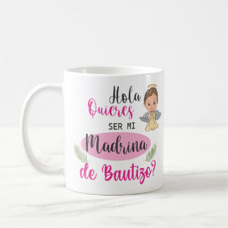 MUG TAZA MADRINA DE BAUTIZO